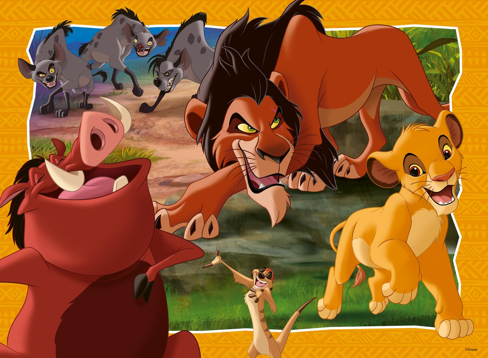 ライオンキング　lion king ディズニー　パズル　disney Amazon.co.jp: 1000ピース ラベンスバーガー ジグソーパズル